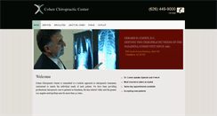Desktop Screenshot of cohen-chiropractic.com